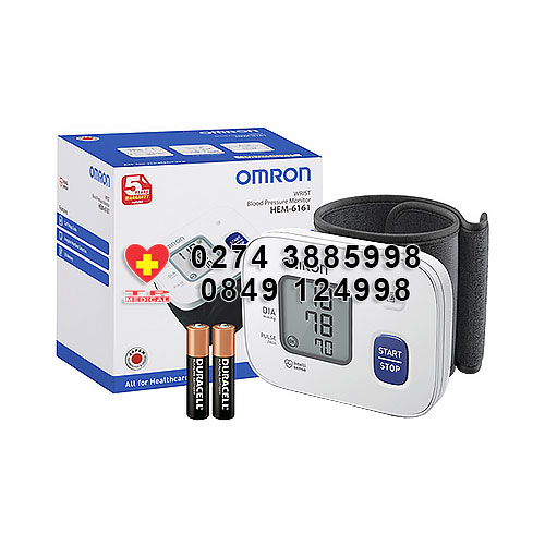 Máy đo huyết áp cổ tay omron HEM-6161